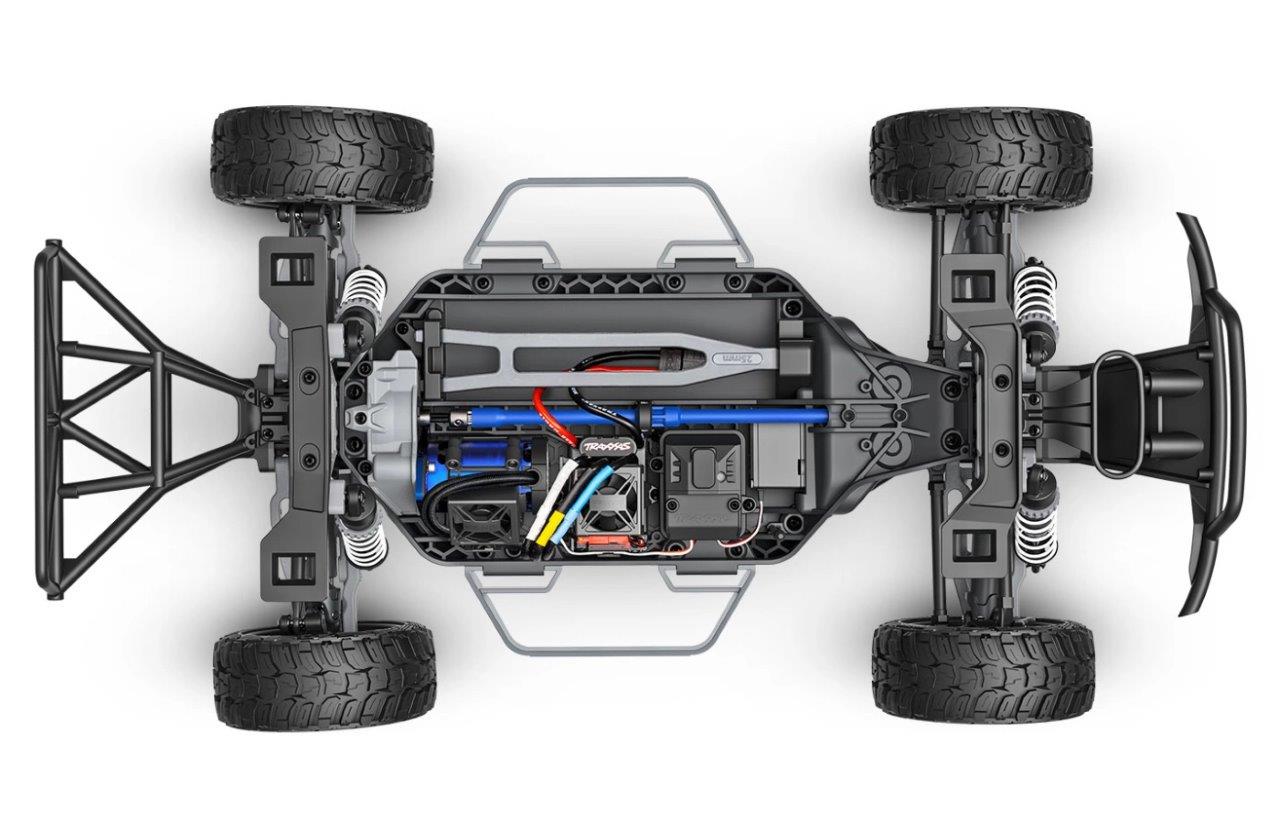 Traxxas Slash 4x4 1/10 HD VX3 BL 3S RTR Orange - 4