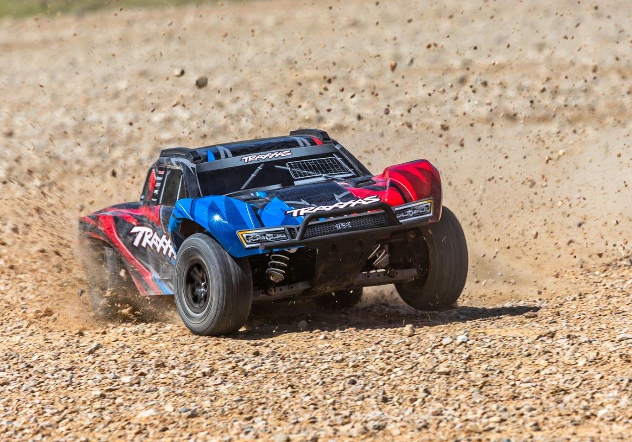 Traxxas Slash 4x4 1/10 HD VX3 BL 3S RTR Röd - 7