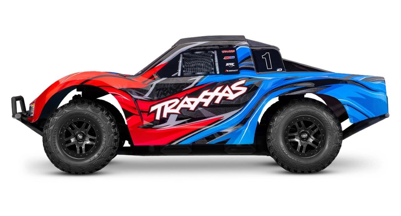 Traxxas Slash 4x4 1/10 HD VX3 BL 3S RTR Röd - 2