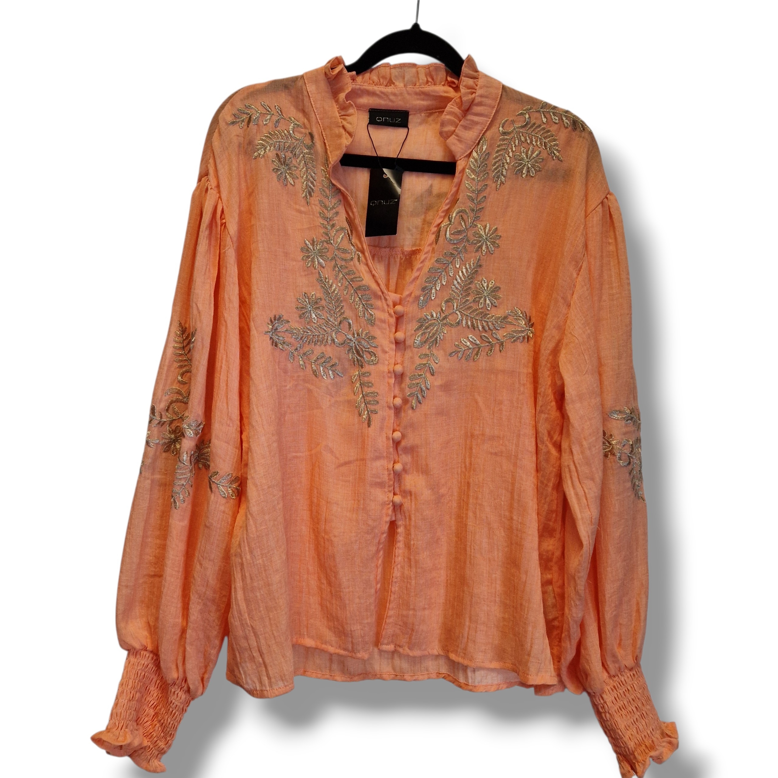 Blus Luna coral