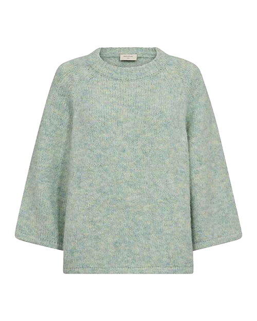 Jumper Lulu melerad ljusgrön/blå