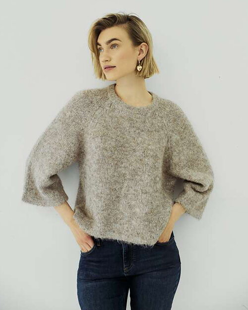 Jumper Lulu melerad mullvad