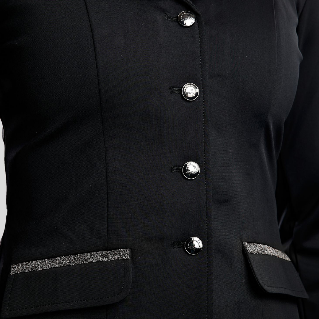 MONTAR MOGLORIA COMPETITION JACKET GUN METAL CAVIAR TAPE - BLACK - 4