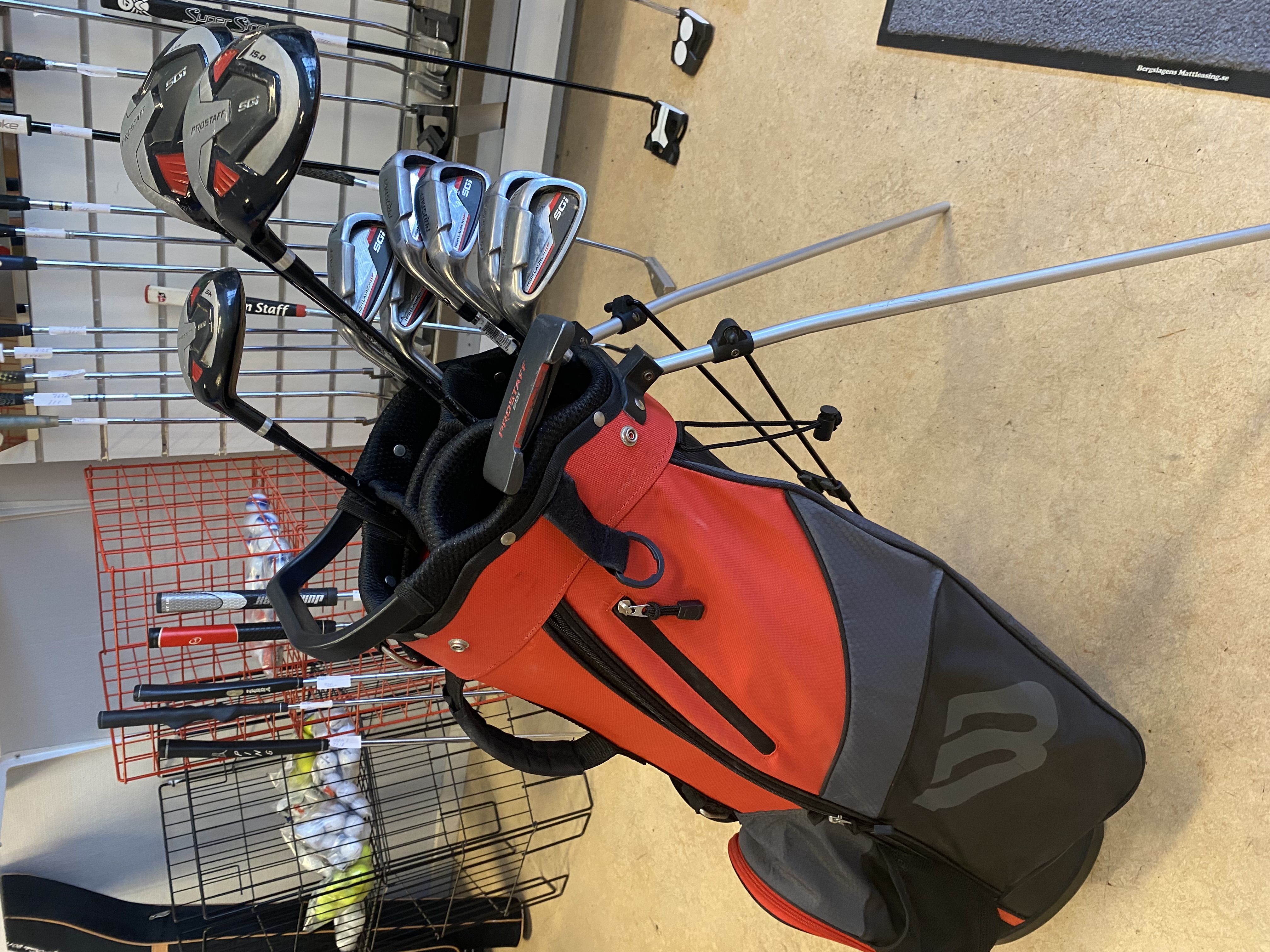 Wilson Pro Staff SGI komplett utrustning  -Vänster- 