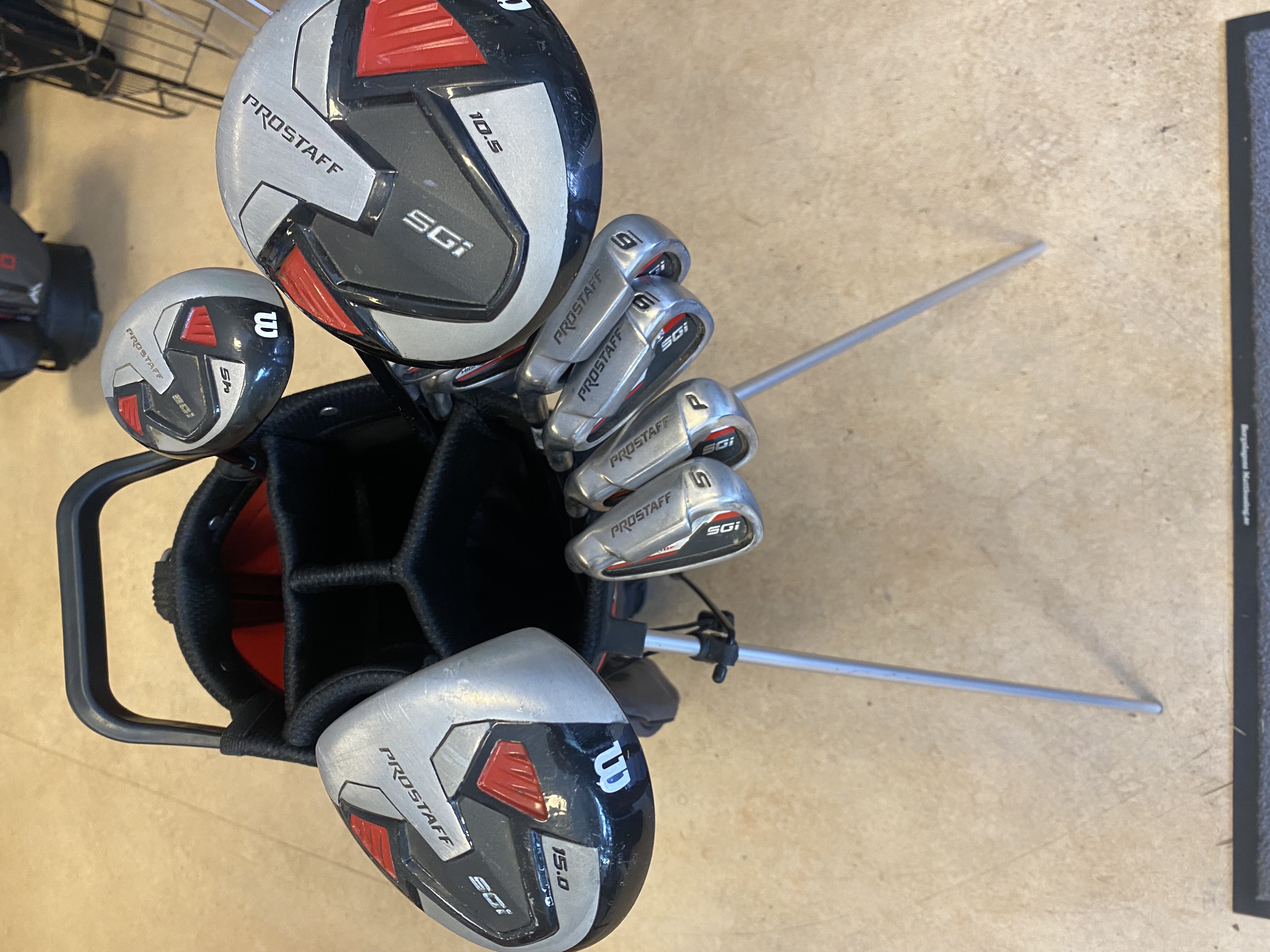 Wilson Pro Staff SGI komplett utrustning  -Vänster-  - 2