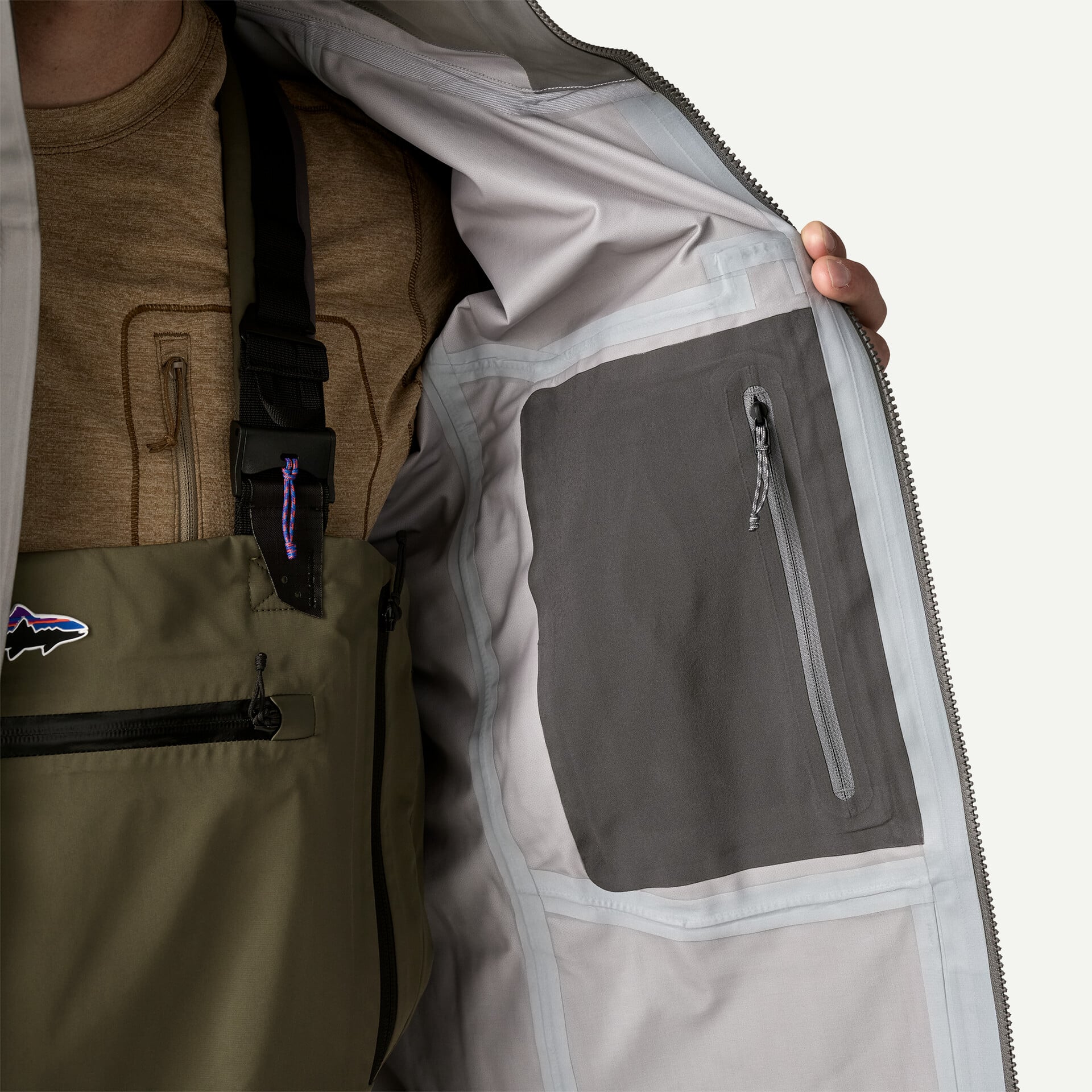 Patagonia Swiftcurrent Vadarjacka - Noble Grey - 4