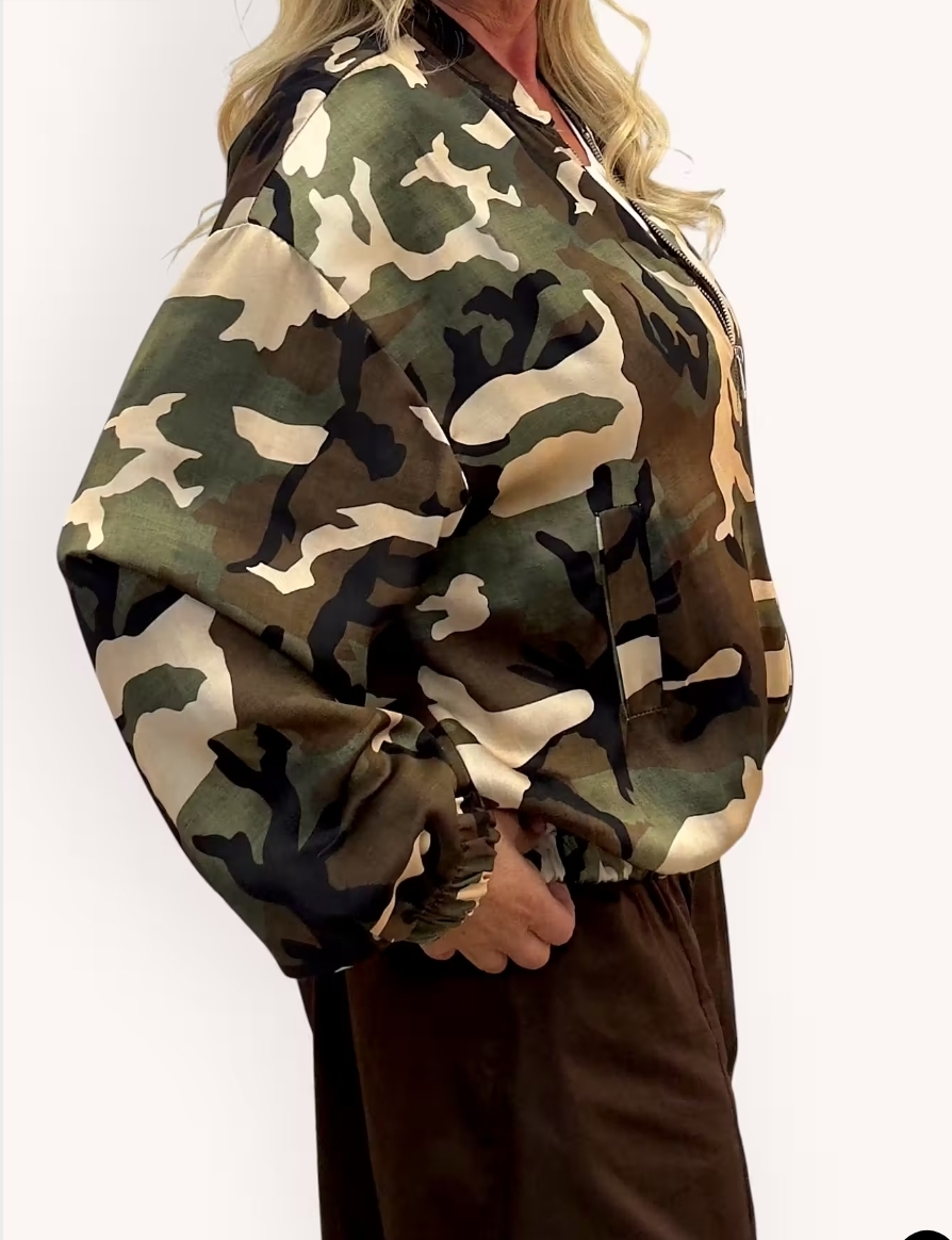 Gemini- Kort jacka camo - 2
