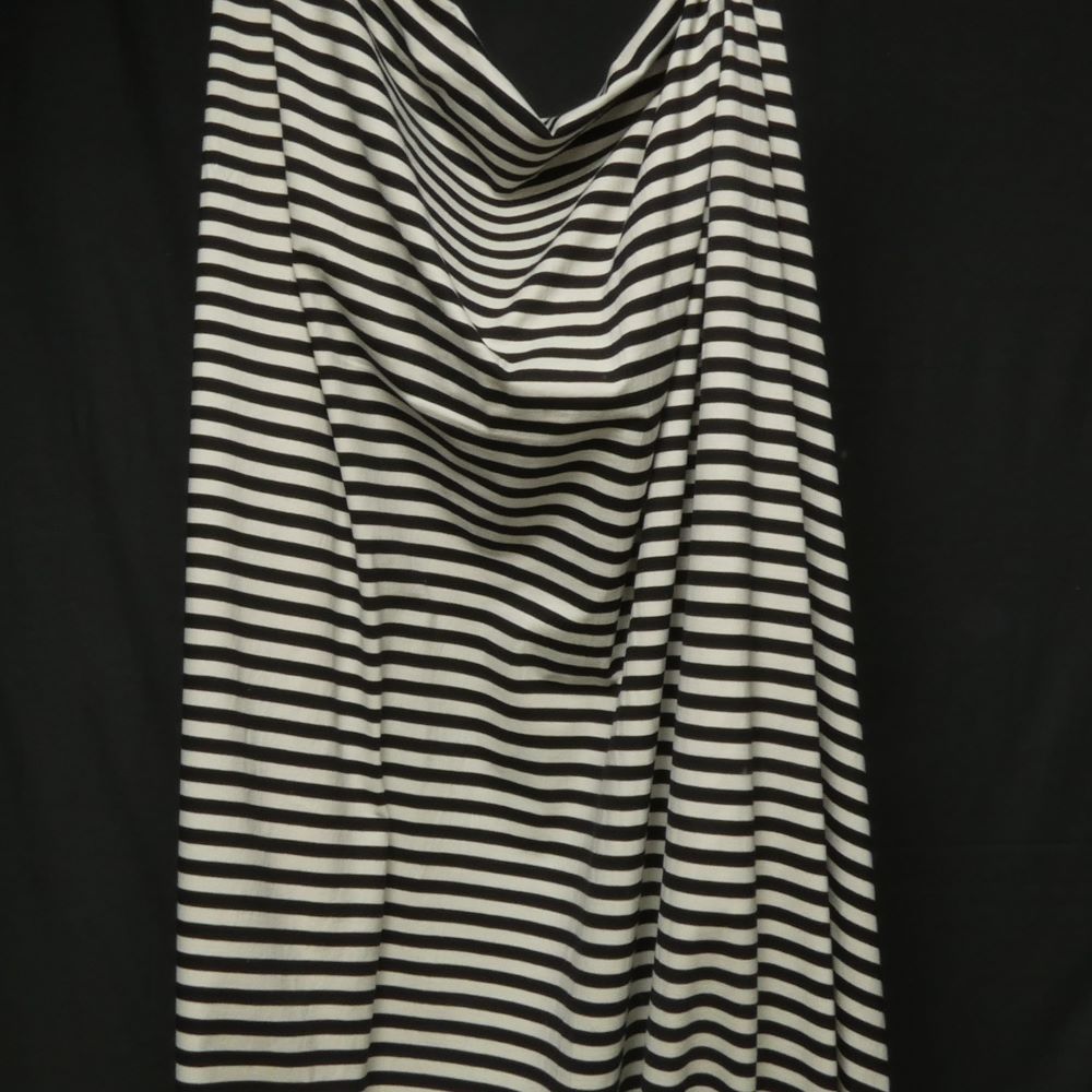 Single jersey bredrandig offwhite svart 