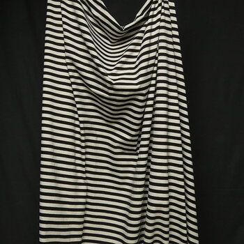 Single jersey bredrandig offwhite svart 