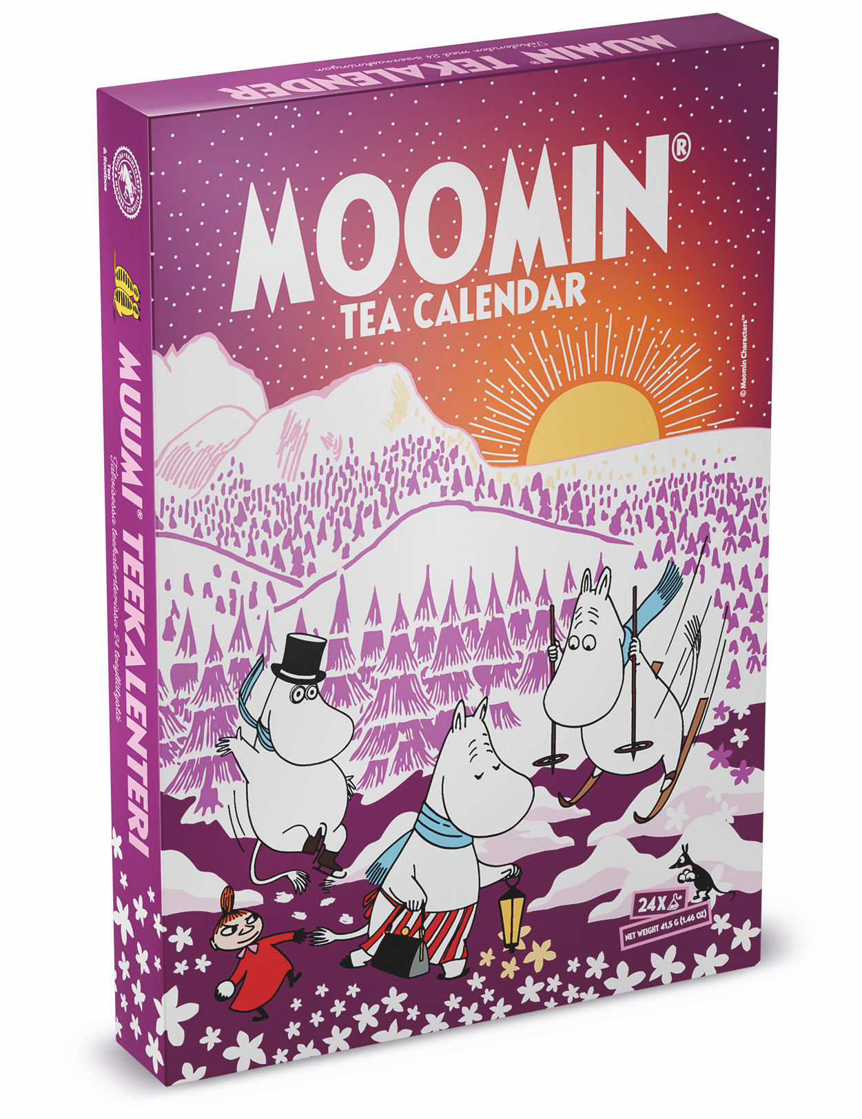 Mumin Adventskalender med tepåsar 2026 (Tekalender)