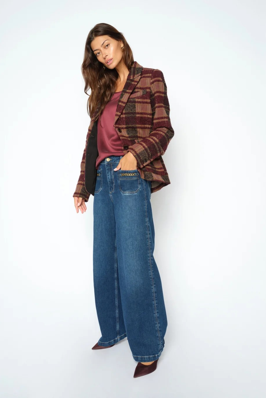 MMColette Sernora Jeans - Dark Blue - Mos Mosh