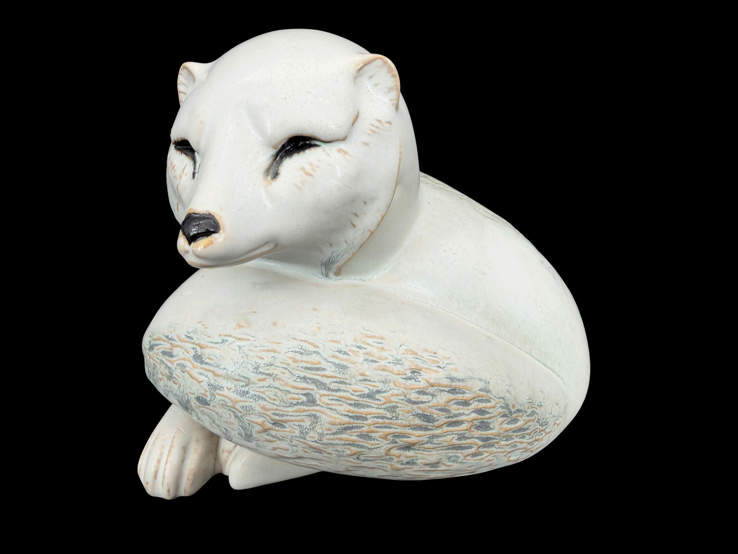 Gustavsberg “Arctic Fox” from the “Swedish Animals” series by Paul Hoff.