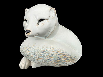 Gustavsberg “Arctic Fox” from the “Swedish Animals” series by Paul Hoff.