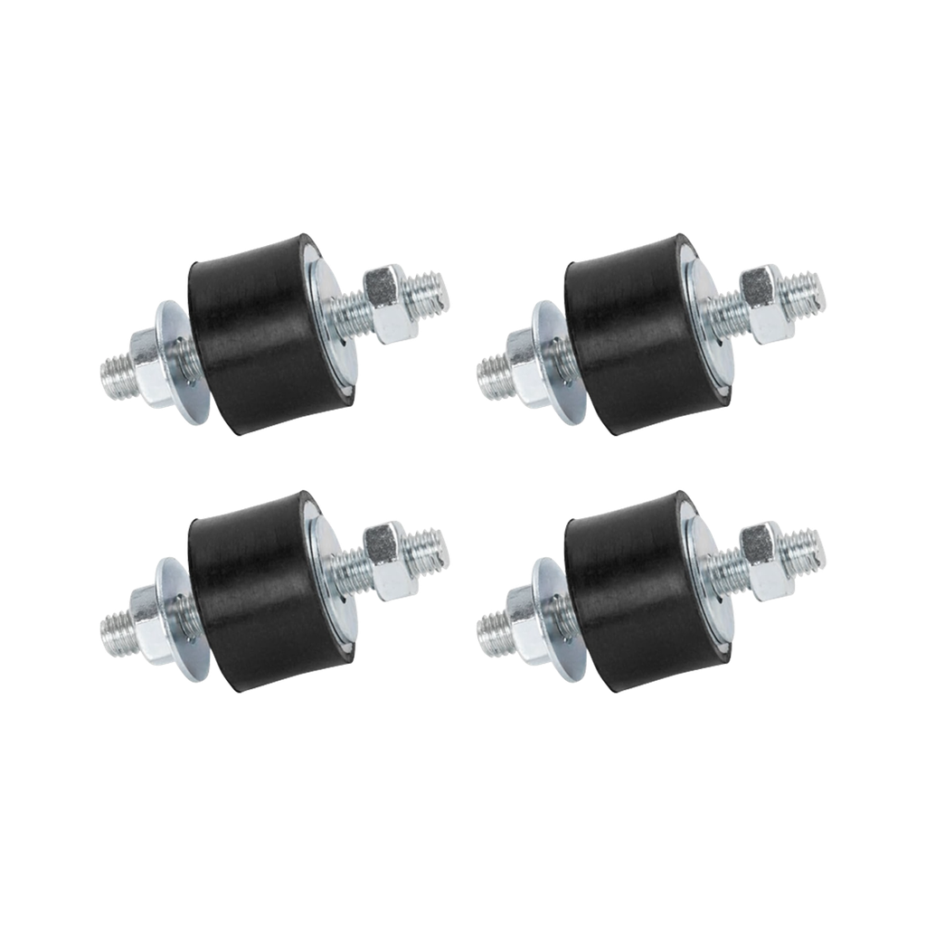 Ambista Cylindriska Vibrationsdämpare 40x40 mm, 4 st i setet