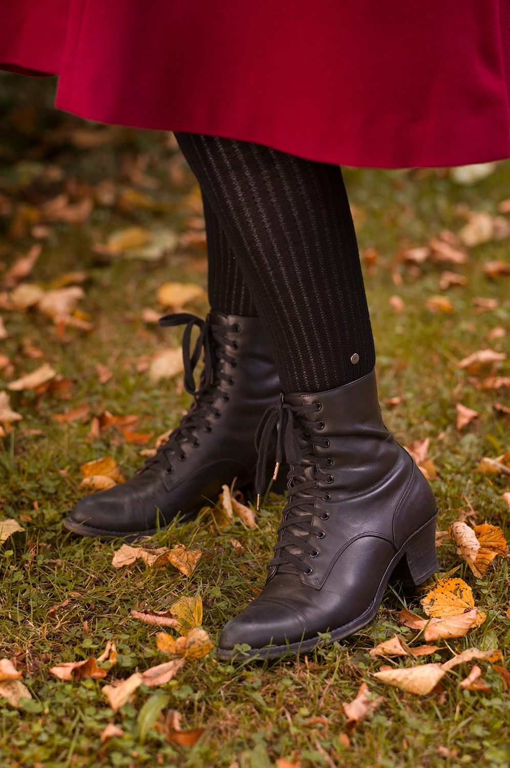 Ribbed Wool Knee-highs - 3