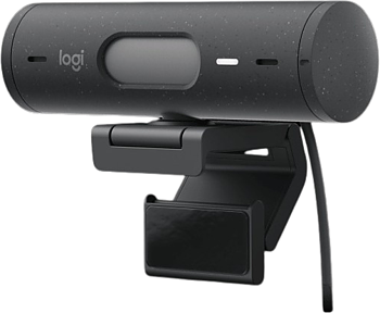 Logitech Brio 500 - 2 År Garanti Helt Ny Oanvänd - Original - Svart