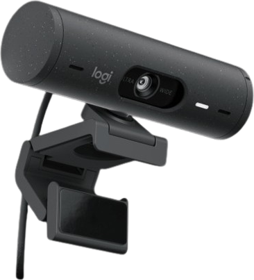 Logitech Brio 500 - 2 År Garanti Helt Ny Oanvänd - Original - Svart - 2