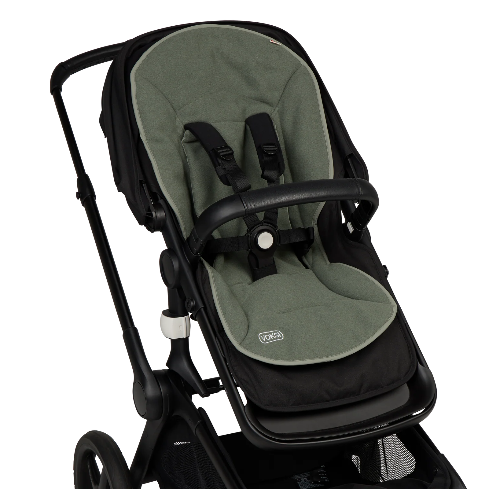 Voksi Stroller Wool Inlay-Meadow Green - 3