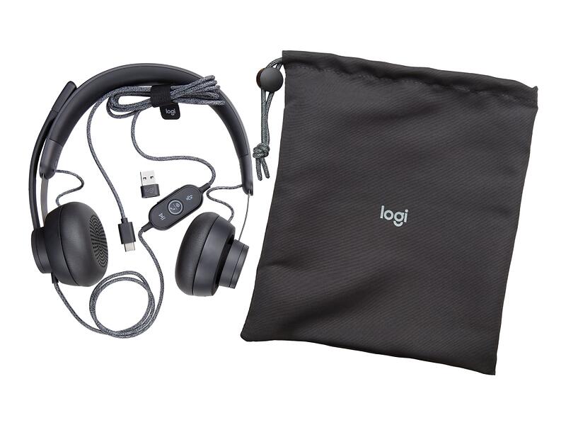 Logitech Zone UC On-ear Headset - 2 År Garanti Helt Ny Oanvänd - Original - 2