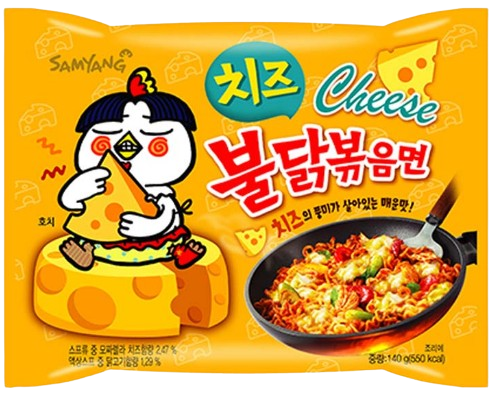Buldak Ramen, Ost Smak