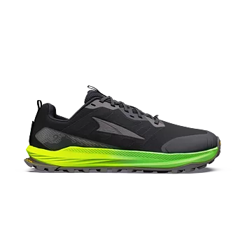 Men's Lone Peak 9+ - Black/Dark Gull Gray/Green Gecko