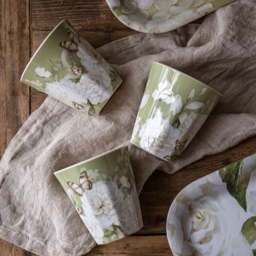 Mugg Hortensia & Butterflies - Melanim - 2