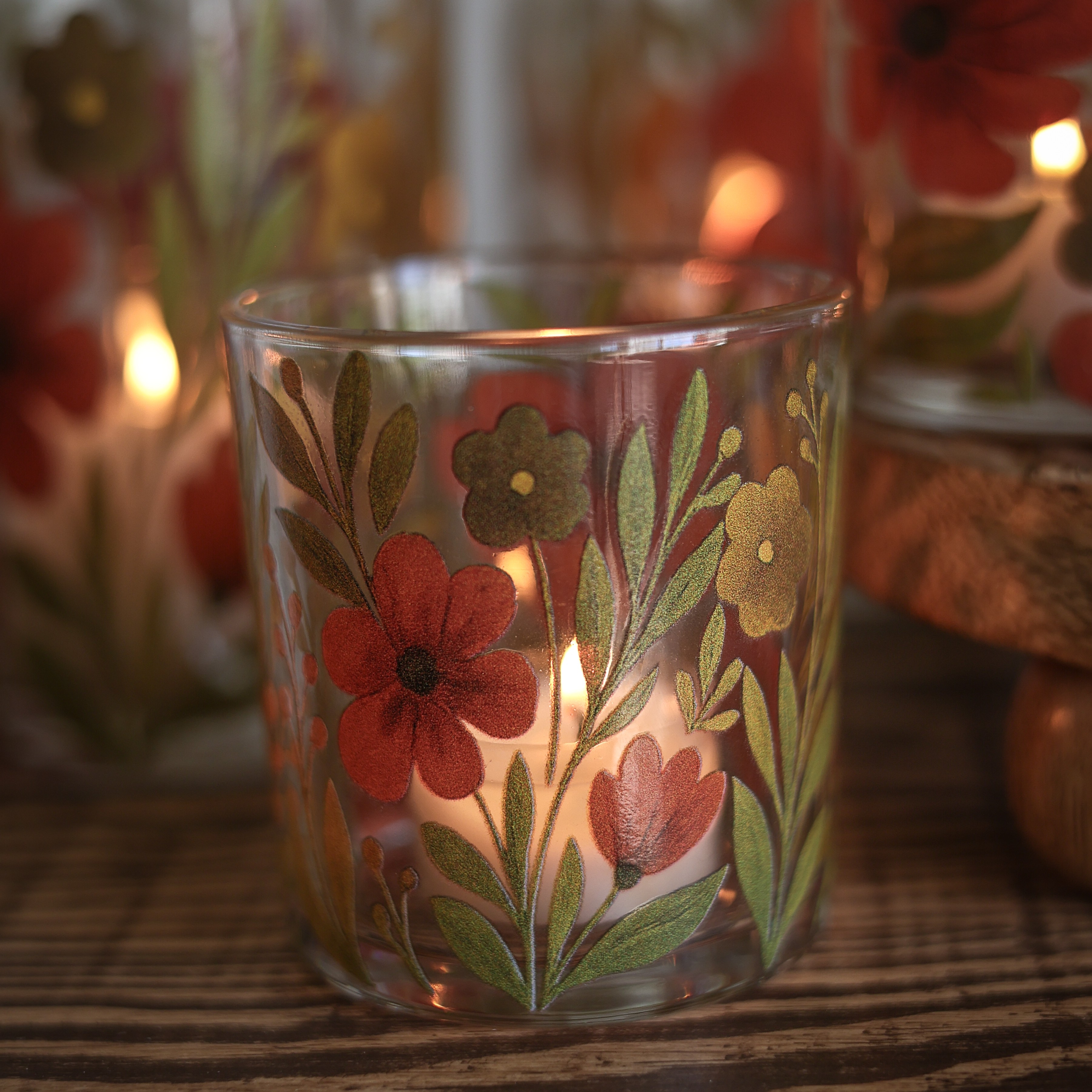 Lykta Autumn Blossom - Liten