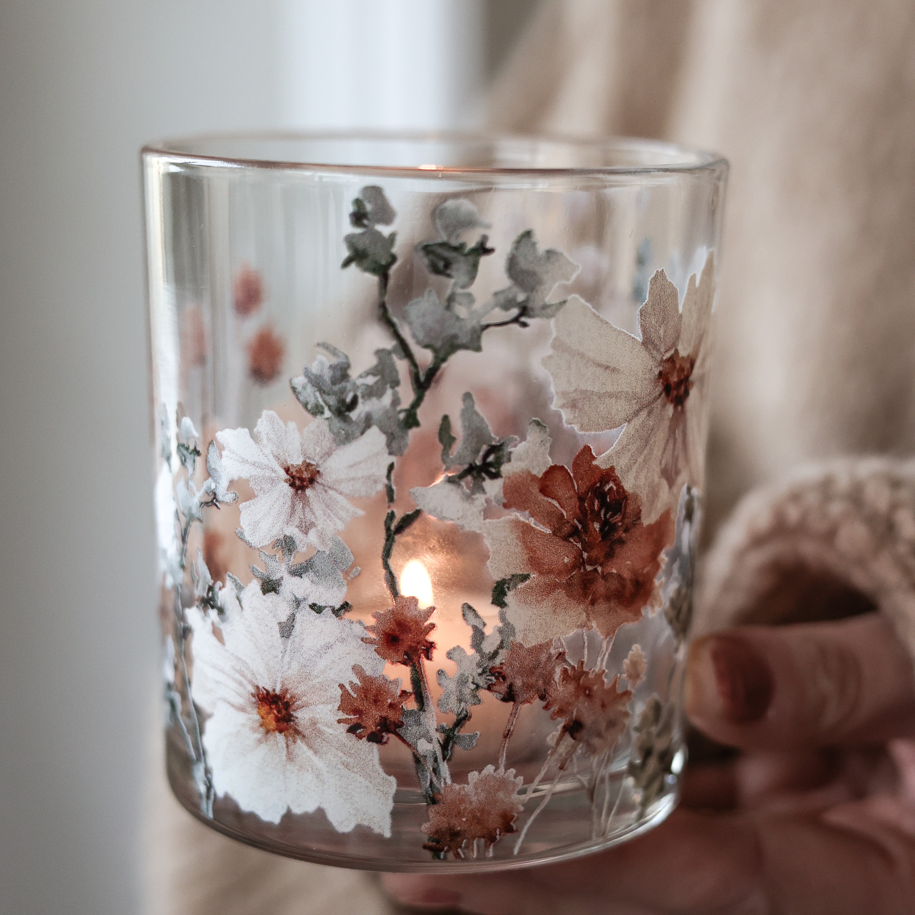 Lykta Autumn Anemone - Liten