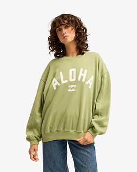 Billabong tröja dam Kendall Aloha green