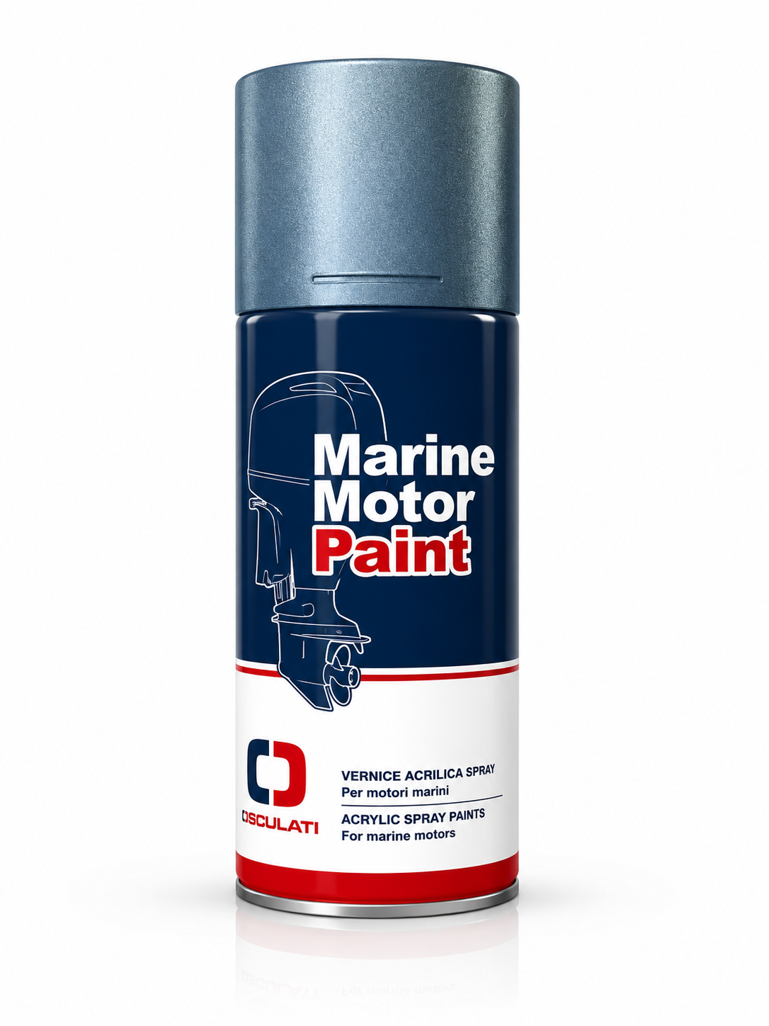 Motorfärg Evinrude Bluemetallic 1978-1987