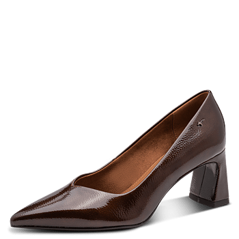 Tamaris Pumps Brown Patent