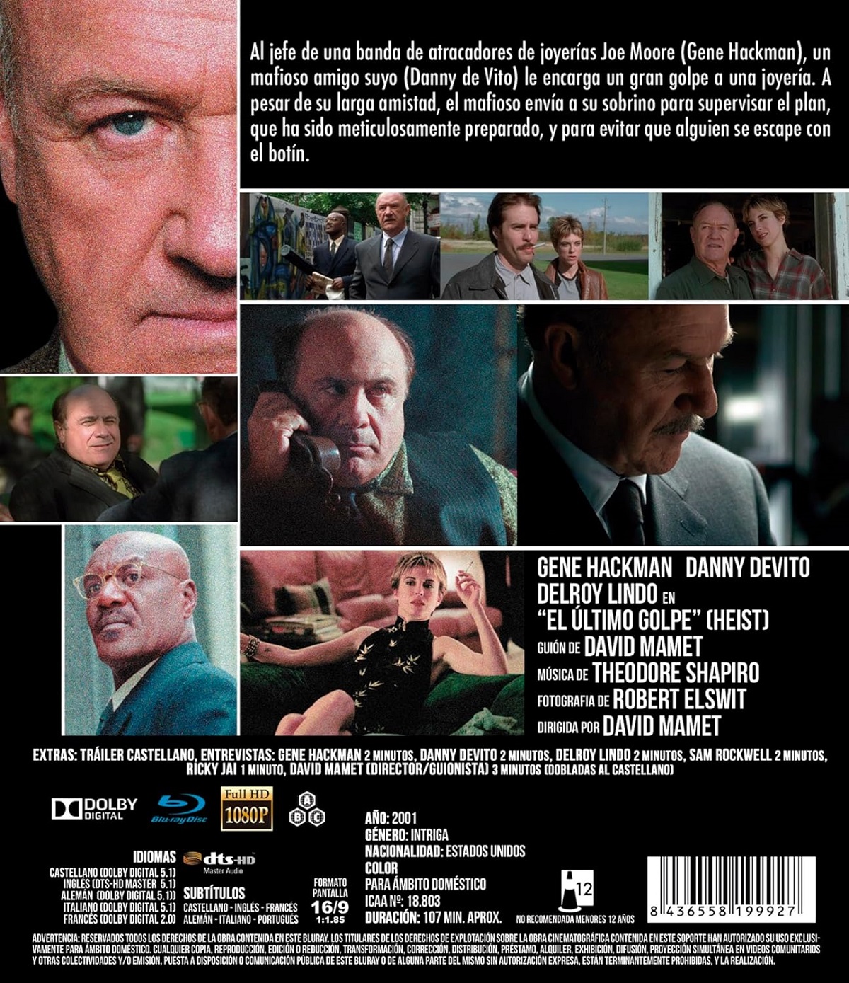 Heist (ej svensk text) (Blu-ray) - 2