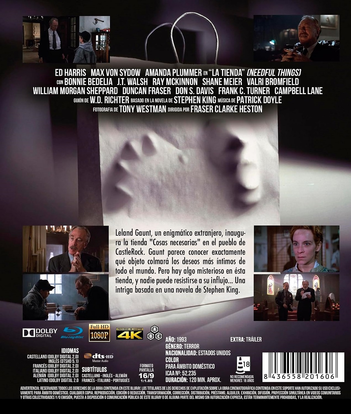 Needful Things (ej svensk text) (Blu-ray) - 2