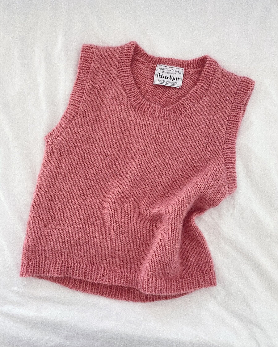 PetiteKnit Stockholm Slipover junior (7-14 år) (19 m st 4,5) - 2