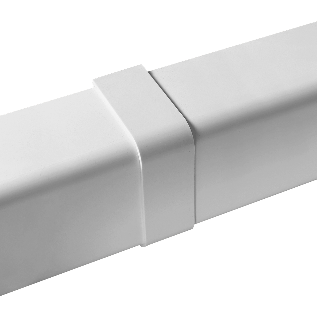 Skarvstycke 80x60 mm, Vit. Förpackning med 30 stycken