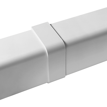 Skarvstycke 80x60 mm, Vit. Förpackning med 30 stycken
