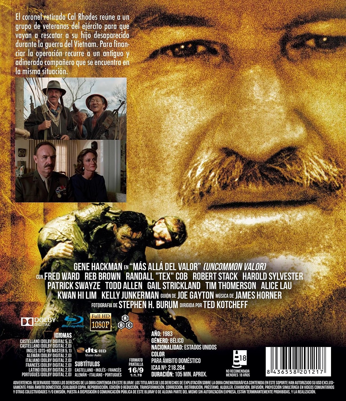 Uncommon Valor (ej svensk text) (Blu-ray) - 2