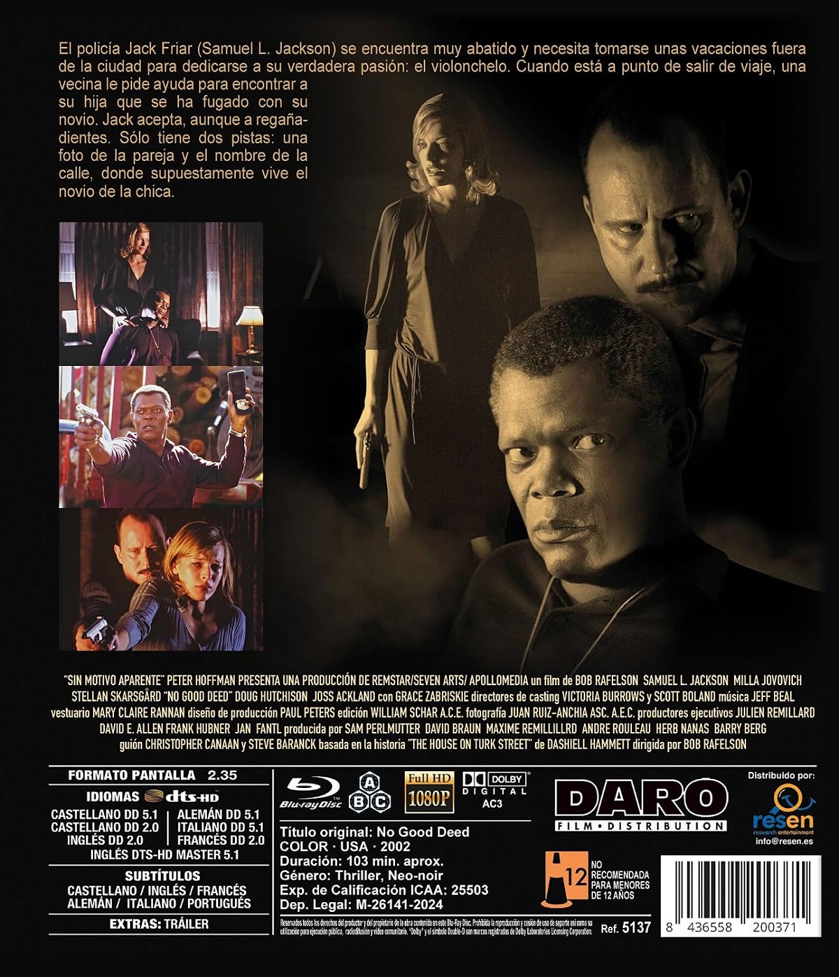 No Good Deed (ej svensk text) (Blu-ray) - 2