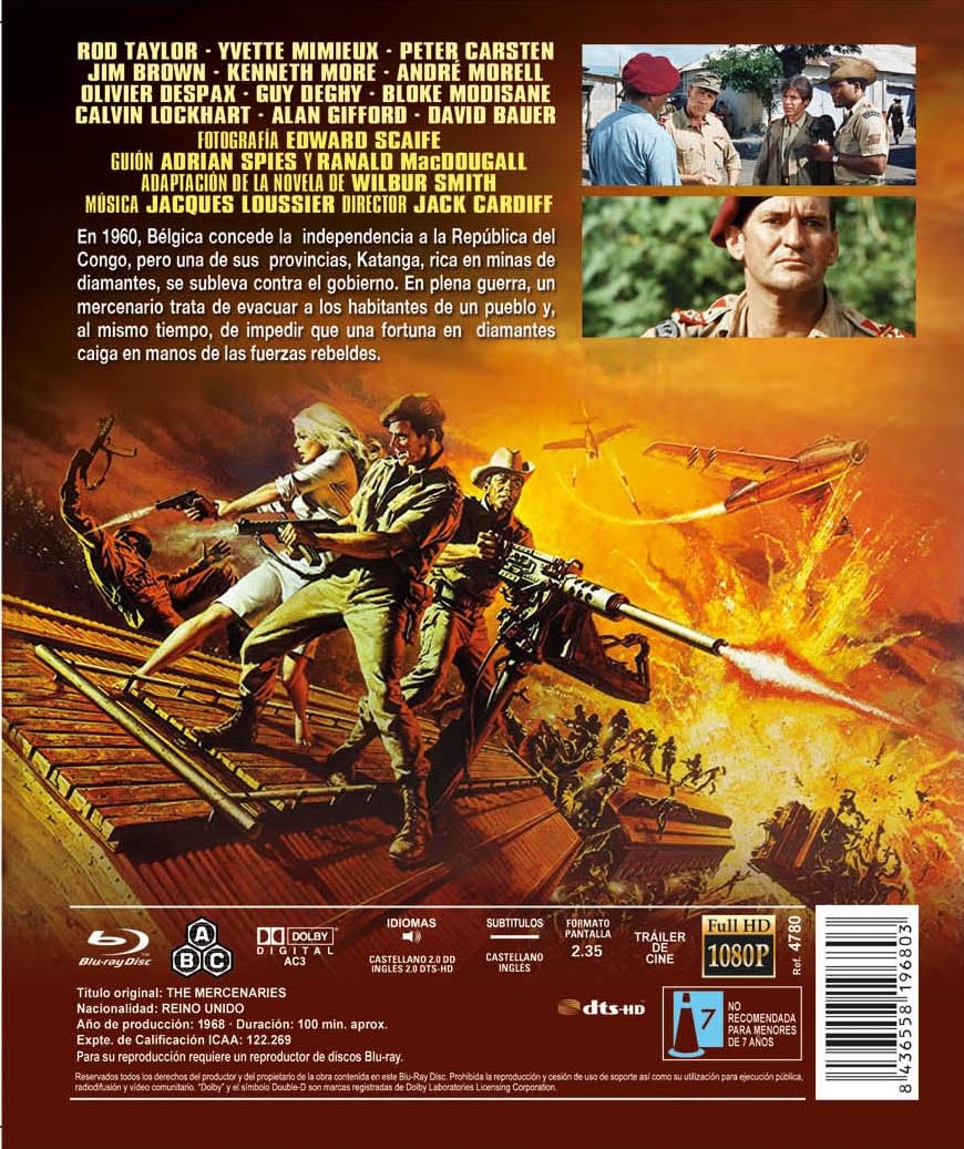 Dark of the Sun (ej svensk text) (Blu-ray) - 2