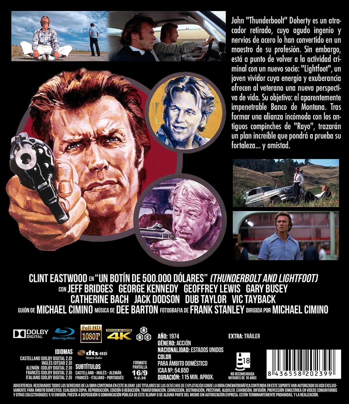 Thunderbolt And Lightfoot (ej svensk text) (Blu-ray) - 2