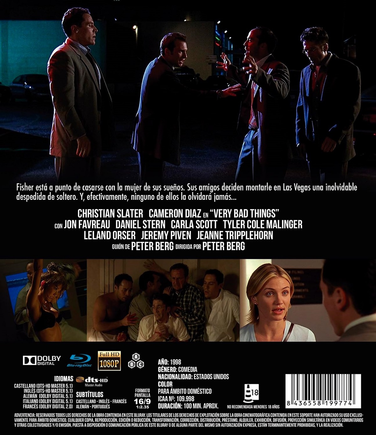 Very Bad Things (ej svensk text) (Blu-ray) - 2