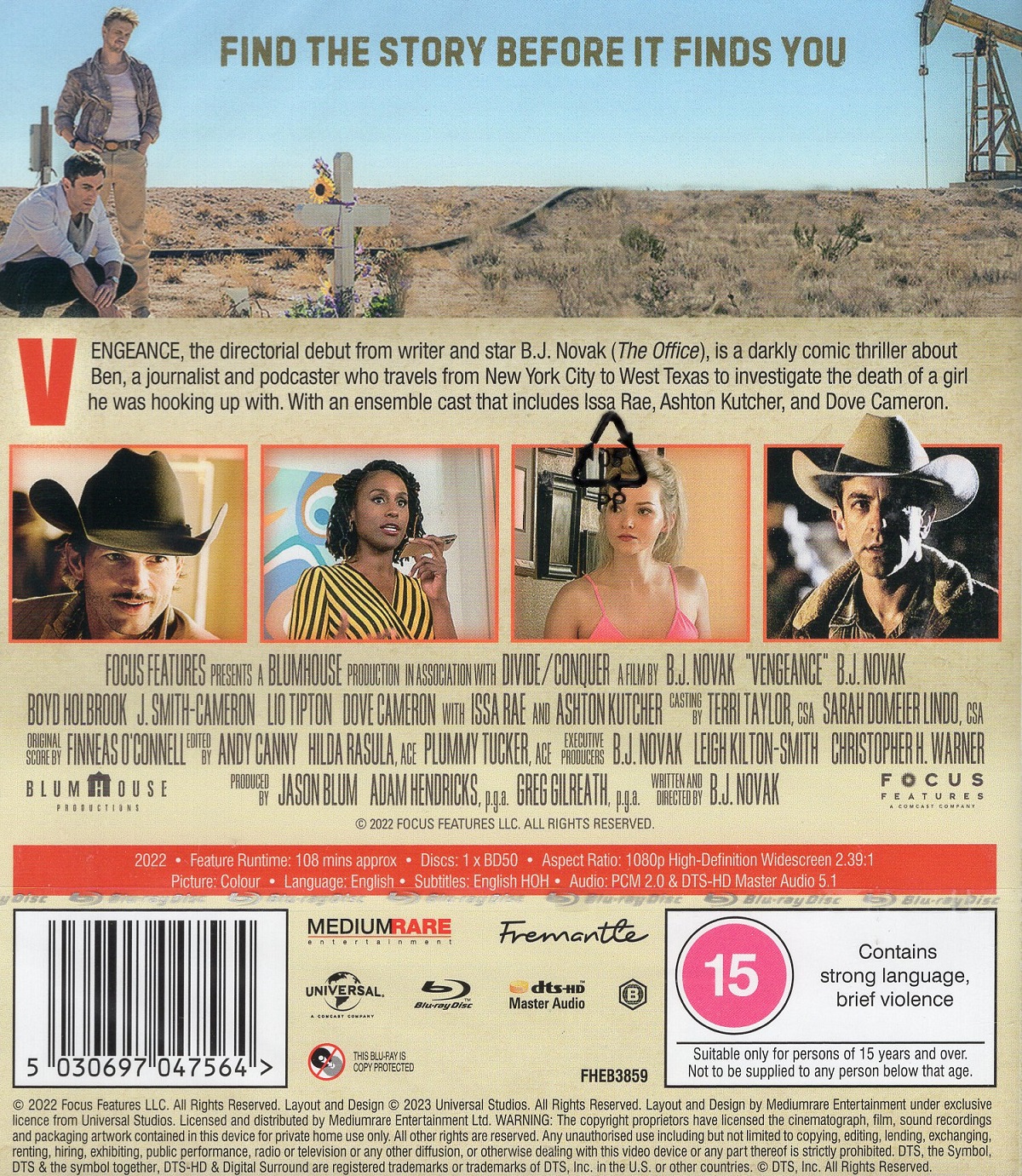 Vengeance (ej svensk text) (Blu-ray) - 2