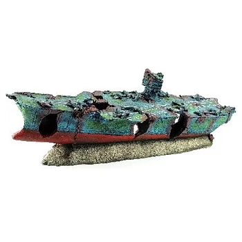Classic X Large Ruined Aircraft Carrier 680x180x230mm