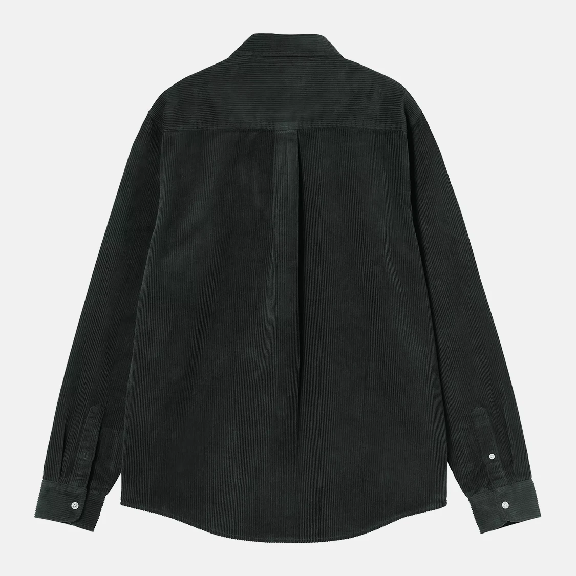 Carhartt WIP - Madison Cord Long Sleeve Shirt Raven - 5