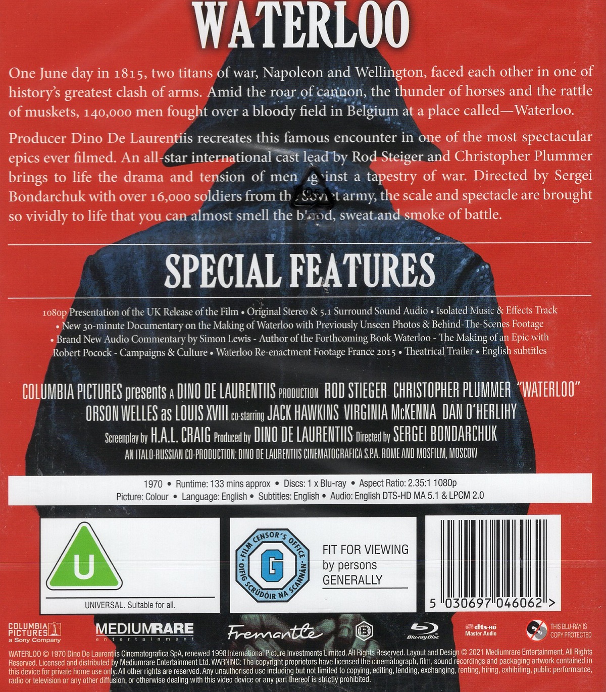 Waterloo (ej svensk text) (Blu-ray) - 2