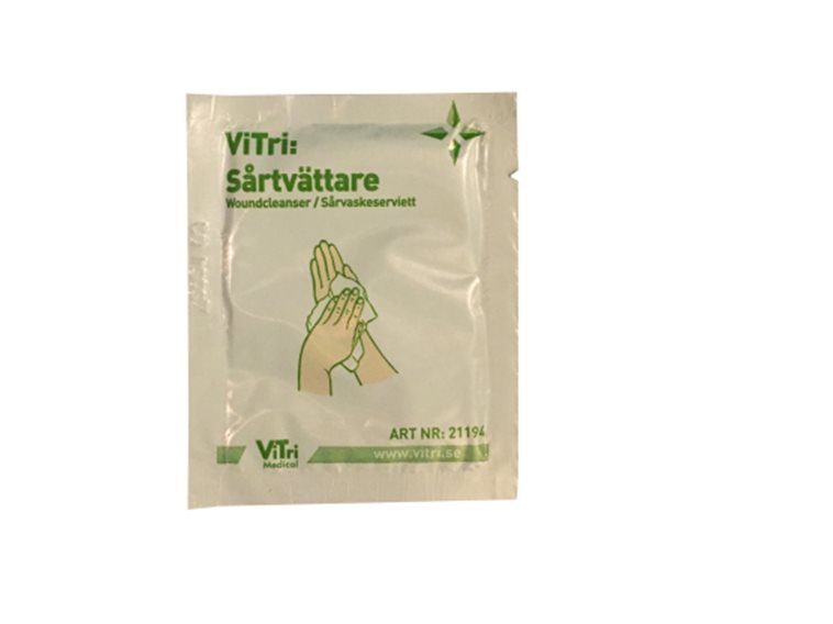 Sårtvättare (10-pack), Vitri