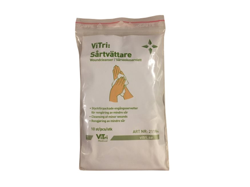 Sårtvättare (10-pack), Vitri - 2