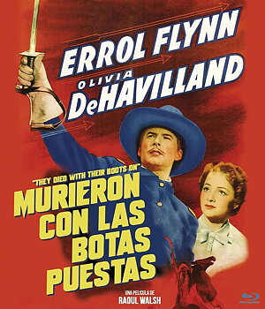 They Died With Their Boots On (ej svensk text) (Blu-ray)