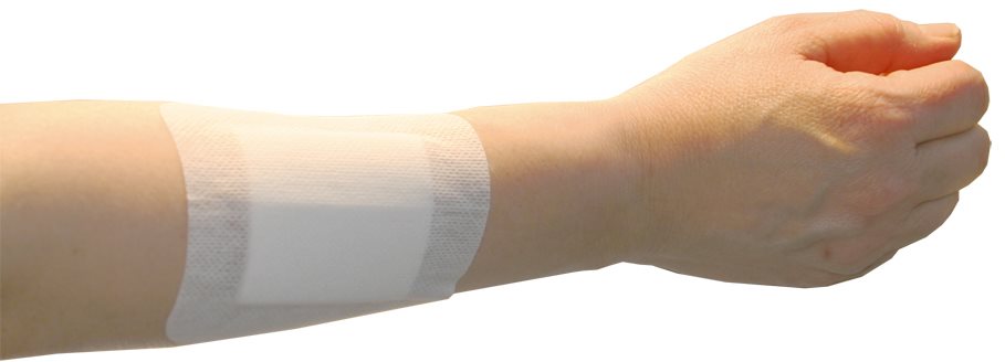 Självhäftande absorberande sårförband med dyna 9 x 10 cm,  ViTri - 2