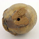 Gunnar Hansson (1960s) Round Owl Stoneware Figurine 10 cm